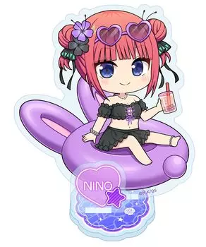 The Quintessential Quintuplets Puchichoko acrylic stand Vacation [Nino Nakano] ver.