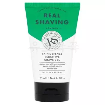 The Real Shaving Real Shaving Sensitive Shave Gel 125ml, 1 pack