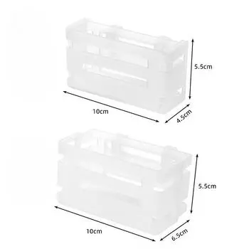 The Refrigerator Can Be Extended and The Small Hanging Box Can Be Freely Adjusted with A Snap-on Type for Organizing Small Snacks Transparent color [1 pc]