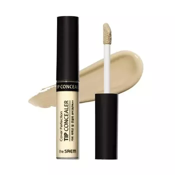 The Saem Concealer Cover Perfection Chip Concealer Зеленый Бежевый 6,5 г