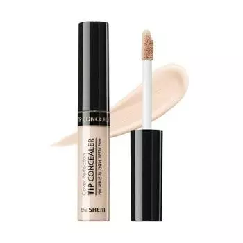 The Saem Concealer Cover Perfection Chip Concealer 0.5 Ice Beige 6.5 Grams