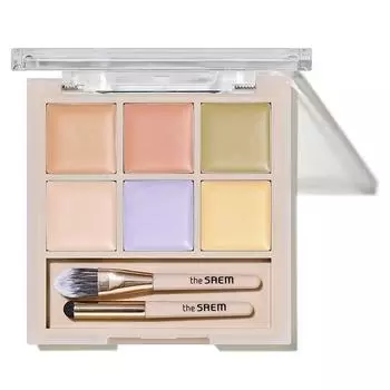 The Saem Cover Perfection Concealer Palette 12g, [Single Item] 1 Cover 01