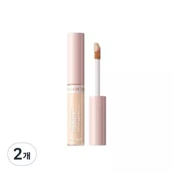 The Saem Cover Perfection Fix Sealer 6.5g, 01 Clear Beige, 2 pcs.