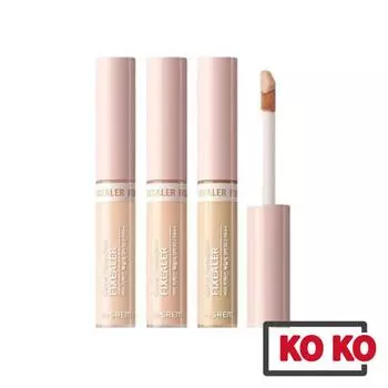 [the SAEM] Cover Perfection Fixealer / Clear beige / Natural Beige / Rich Beige 1.5 Natural Beige