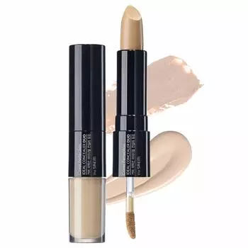 The Saem Cover Perfection Ideal Concealer Duo (#01 Clear Beige)