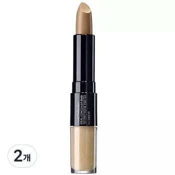 The Saem Cover Perfection Ideal Dual Concealer, No. 2 Rich Beige, 2 ea.