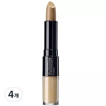 The Saem Cover Perfection Ideal Dual Concealer, No. 2 Rich Beige, 4 ea.