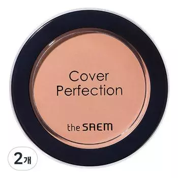 The Saem Консилер Cover Perfection Pot, персиково-бежевый, 2 шт.
