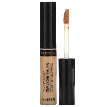 The Saem, Cover Perfection, Tip Concealer, SPF 28 PA++, Contour Beige, 0.23oz