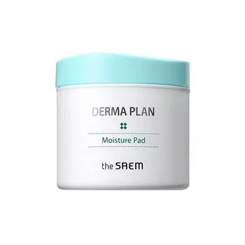 THE SAEM Derma Plan Moisture Pad 70 шт., 155 мл