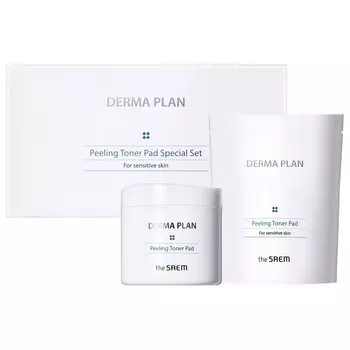 The Saem Derma Plan Peeling Toner Pad Special Set (70pads +50pads)