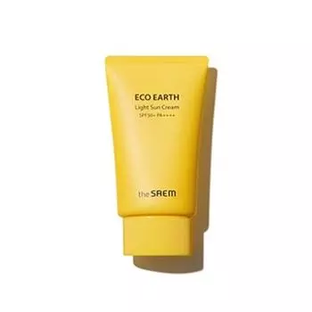 THE SAEM Eco Earth Light Sun Cream SPF50 + PA ++++ 50гр.