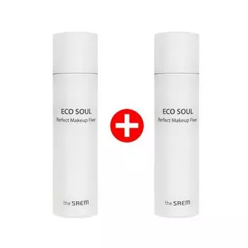 The Saem Eco Soul Perfect Makeup Fixer 1+1, 100ml, 1 set