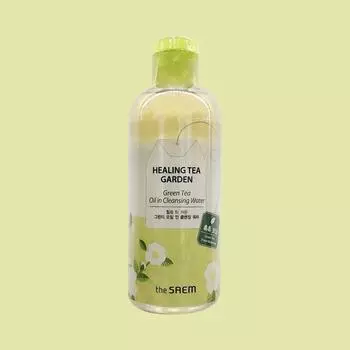 The Saem Healing Tea Garden Green Tea Oil in Cleansing Water 300ml, 1 unit