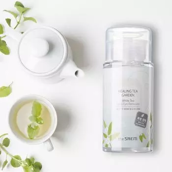 The Saem - Healing Tea Garden WhiteTea Lip & Eyes Remover 150ml
