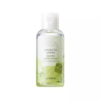 The Saem Healing Tea Green Средство для снятия макияжа с губ и глаз 150 мл