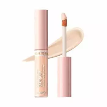The Saem Japan Official Concealer Cover Perfection Fixirer 01 Clear Beige 6.5g Grams (x 1) 1096