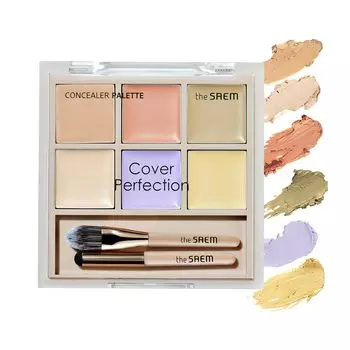 The Saem Japan Official Cover Perfection Concealer Palette 01 Cover Collect 1199 &