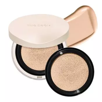 The Saem Japan Official Cover Perfection Concealer Cushion Renew Refuru Set Natural Beige 1241 1.5
