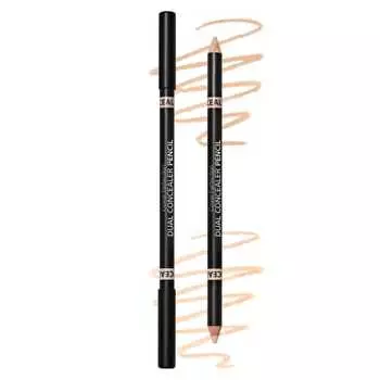 The Saem Japan Official Cover Perfection Dual Concealer Pencil with Sharpener 02 Cool Duo 1193