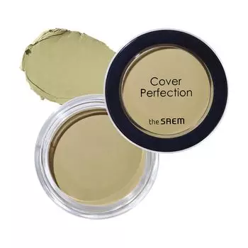 The Saem Japan Official Cover Perfection Pot Concealer Green Beige 1183