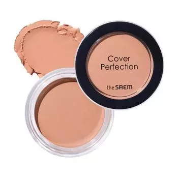 The Saem Japan Official Cover Perfection Pot Concealer Peach Beige 1184