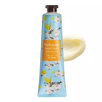 The Saem Japan Official Perfume Hand Cream Peach Blossom 0726 Moisturizing Hand Cream