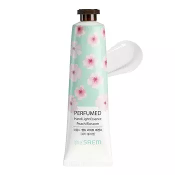 The Saem Japan Official Perfume Hand Light Essence Peach Blossom 0736 Moisturizing Hand Cream