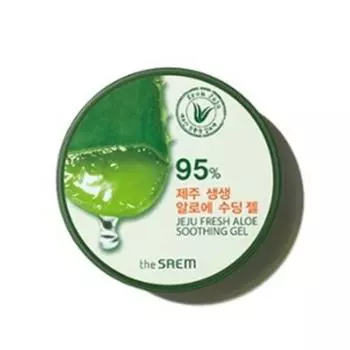 [The Saem] Jeju Vivid Aloe Soothing Gel 95% 1+1+1, 3 pcs.