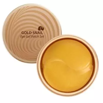 THE SAEM Набор гелевых патчей для глаз Gold Snail 120 г