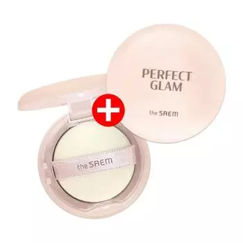 The Saem Perfect Glam Glow Pact 1+1, 1 set