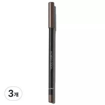 The Saem Saemmul Wood Eyebrow 1.8g, 01 brown, 3 pcs.