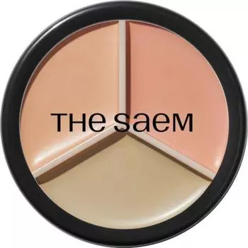 The Sam Cover Perfection Triple Pot Concealer 01 Корректный бежевый
