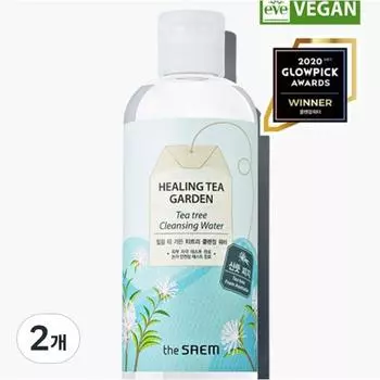 The Sam Healing Tea Garden Очищающая вода чайного дерева Известная корейская косметика, популярные продукты