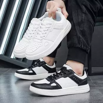 The same new men s shoes small white shoes 2024 autumn and winter new lightweight men s casual and versatile sports board shoes for trendy men 38