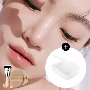 THE Tool LAB Дуэт для установки на весь день (Пудровый/Сияющий) Glowy Fitting