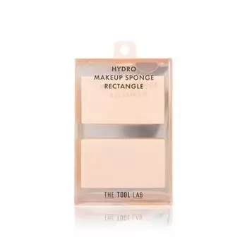 The Tool Lab Hydro Makeup Foundation Puff Sponge Rectangle 2 упаковки