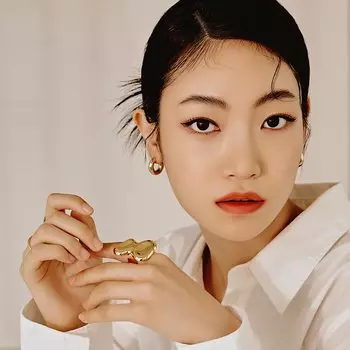 THE TOOL LAB Mixing Ring Finger Palette Color Customization Makeup Tools Ring Premium Korean Cosmetics Korean Cosmetics Popular Accessories Palette серебряный