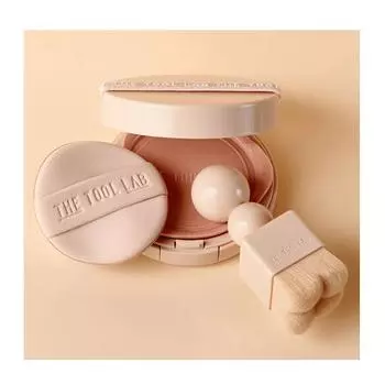 THE TOOL LAB Stamp Skinfit Cushion Glow + Набор кистей 2 предмета P000DXBQ - 19 Porcelain
