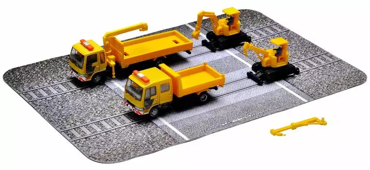 The Truck Collection TraColle Railroad Maintenance Vehicle Set B Diorama Supplies First Order Limited 314899 (Manufacturer s Production)