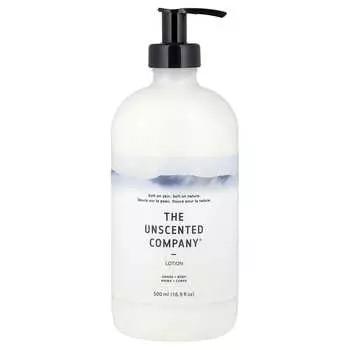 The Unscented Company, Лосьон, Руки + Тело, Без запаха, 500 мл (16,9 жидких унций)