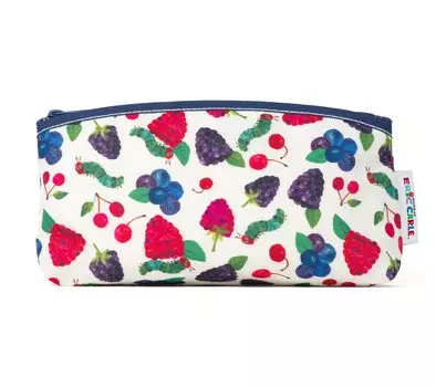 The Very Hungry Caterpillar Pen Pouch Recycled Pet Series (Berry)