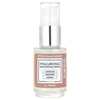 The Vitamin Shoppe, Увлажняющая сыворотка с гиалуроновой кислотой, 1 унция