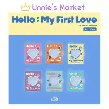 The Wind - Привет, моя первая любовь, версия платформы. Альбом + подарок Random ver. 1ea