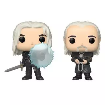 The Witcher TV Геральт и Весемир, США. Поп! Винил, 2 шт.