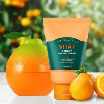 [The YEON] Vita7 Set1 (пилинг-гель, витаминный крем) - 100мл+100мл