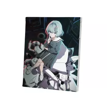 Theatrical animation a teaser visual canvas board Make Girl ver.B