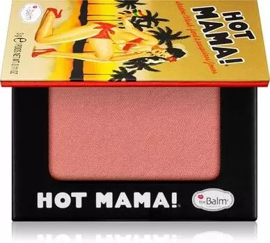 theBalm Hot Mama! Travel size blush et fard paupires en un seul produit TU прозрачный