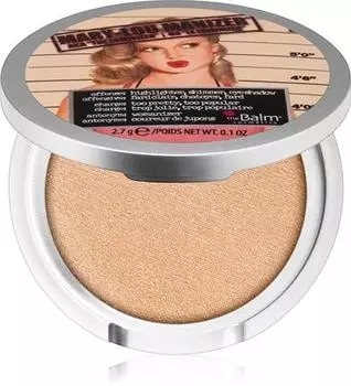 theBalm Lou Manizer Travel size хайлайтер и тени для век в одном TU прозрачный