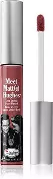 theBalm Meet Matt(e) Hughes Long Lasting Liquid Lipstick rouge lvres liquide longue tenue TU прозрачный